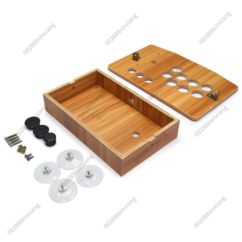 Retro Game Controller Usb - Joystick Arcade in Legno Massello Fai-da-Te,