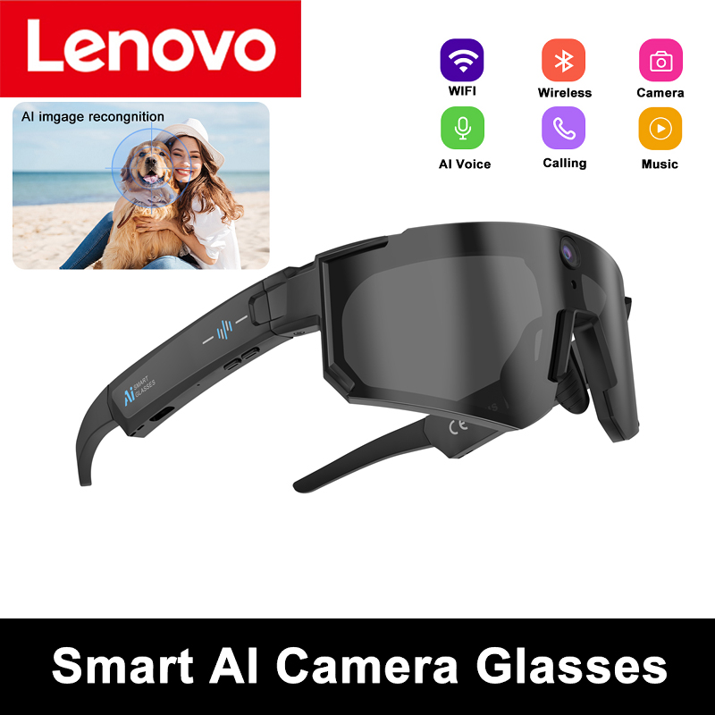 Smart Glasses Ar - Occhiali Intelligenti Lenovo per Ciclismo con
