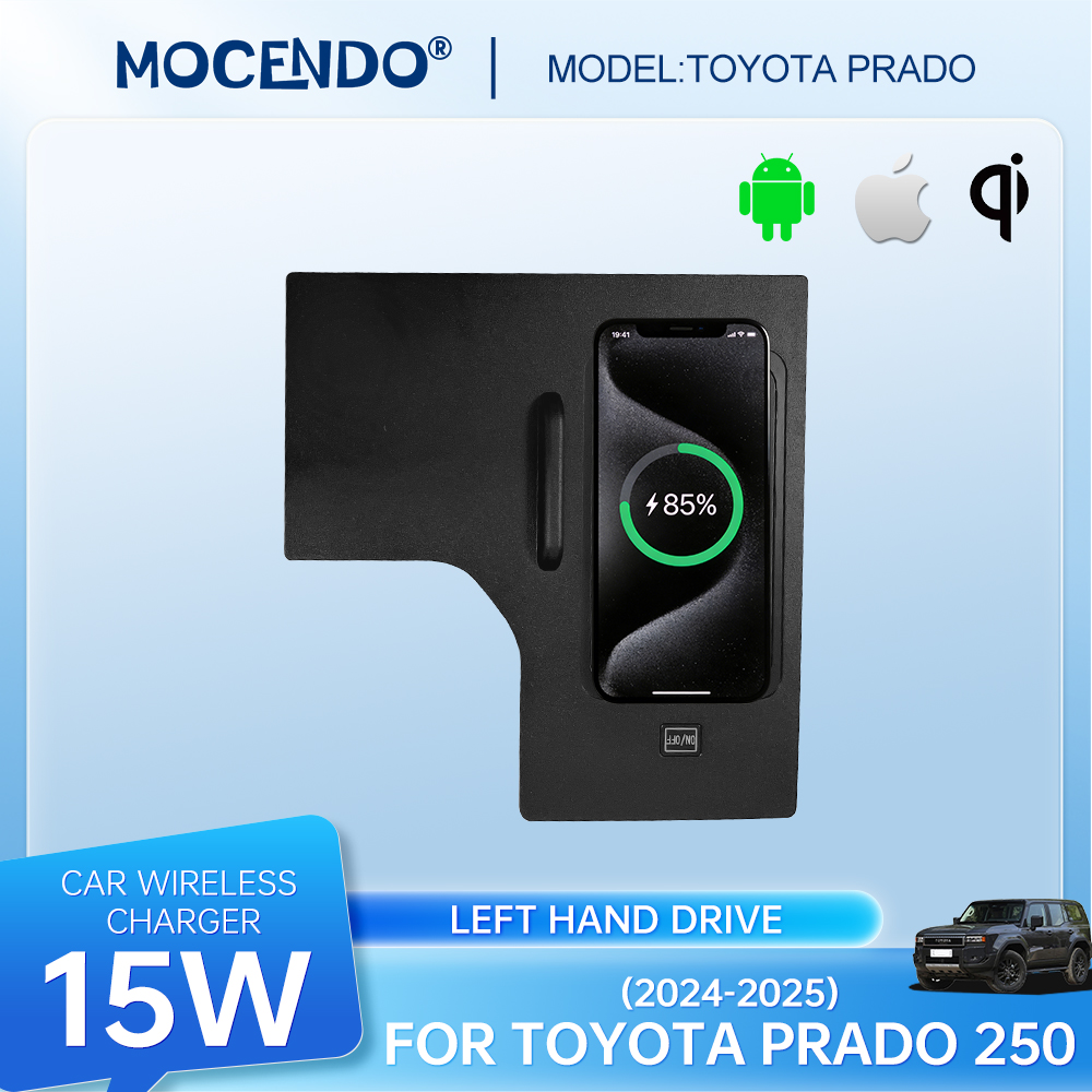 Wireless Phone Charger Pad - Caricatore Wireless per Auto Mocendo, Base