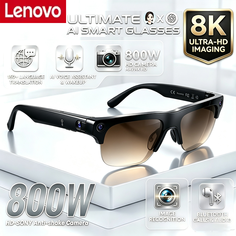 Smart Glasses Ar - Occhiali Smart AI Lenovo con Fotocamera