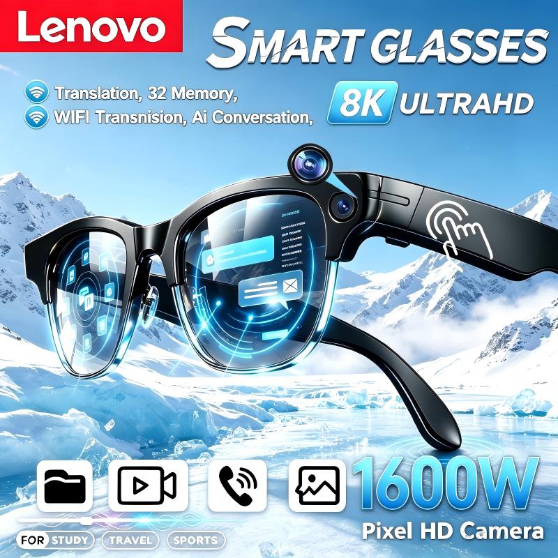 Smart Glasses Ar - Occhiali Intelligenti Wireless AI Lenovo con