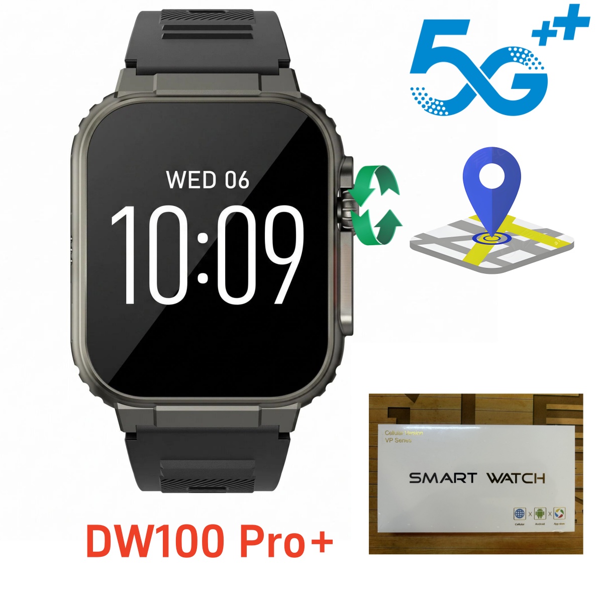 Smartwatch DW100 Pro Plus con  - Electronics Quiz recensione e prezzo