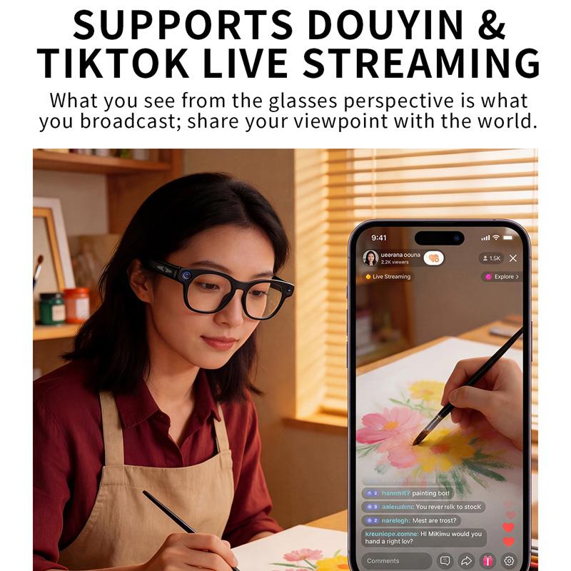 Occhiali Intelligenti AI Lenov - Smart Glasses Ar recensione e prezzo