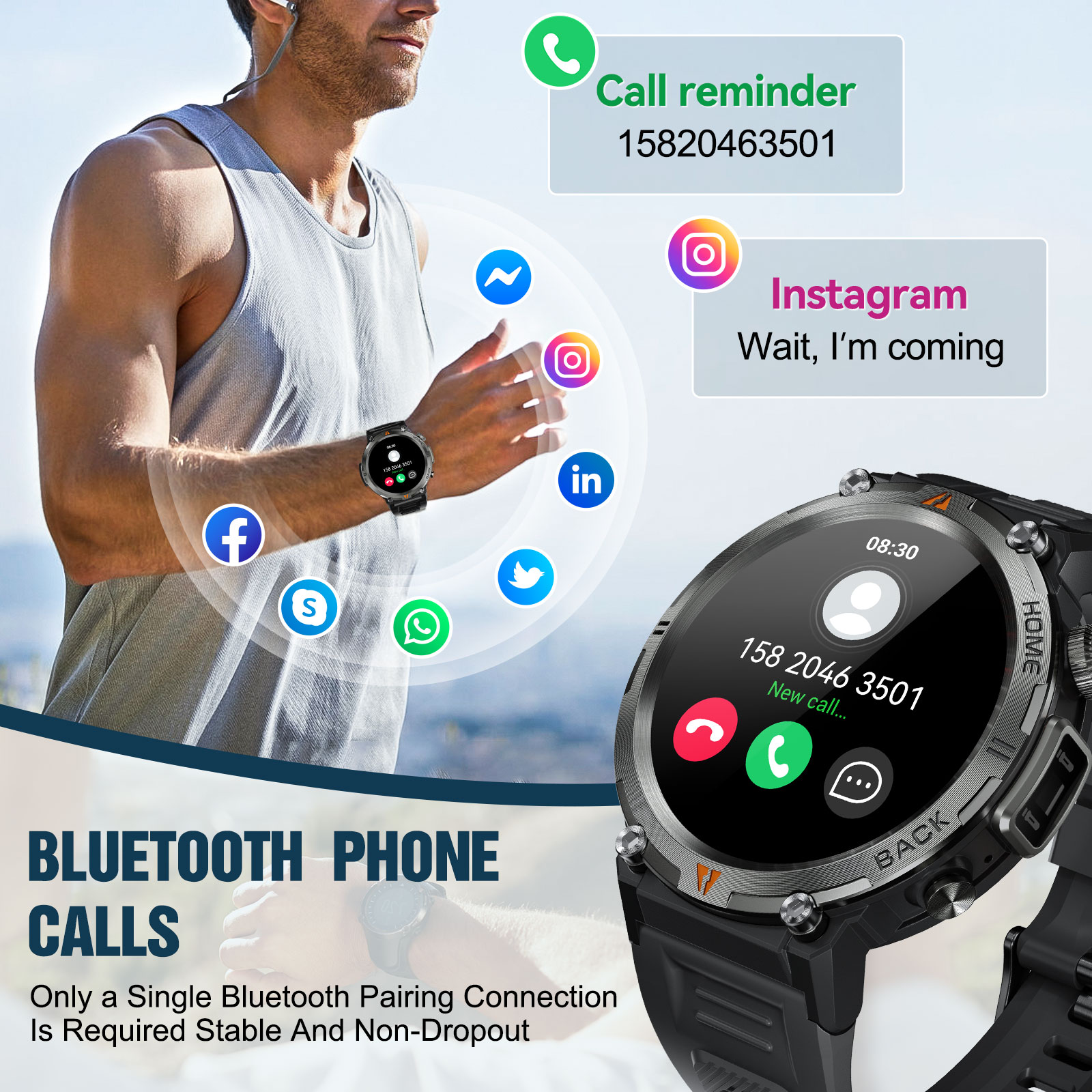 EIGIIS KE3 Chiamata Bluetooth  - Electronics Quiz recensione e prezzo
