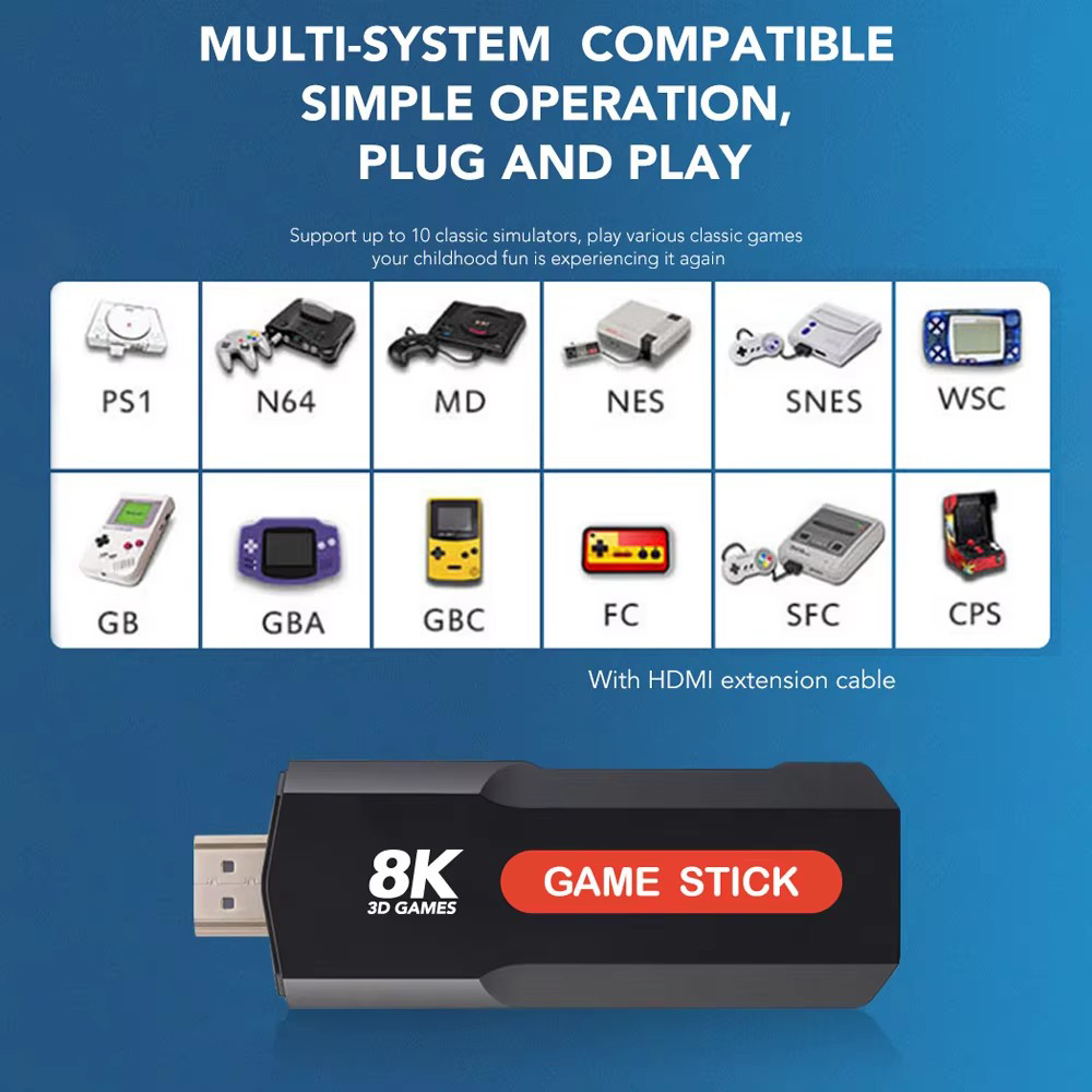 Console di Gioco X2 HD 4K 8K 3 - Retro Game Controller Usb recensione e prezzo
