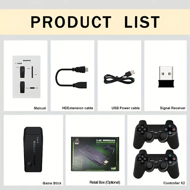 Console di Gioco Domestica Lit - Retro Game Controller Usb recensione e prezzo